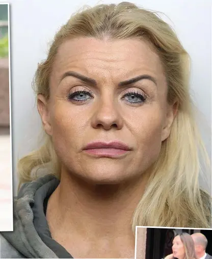  ??  ?? ● Above, Helen Hartley – also known as Ellie Tobin – was jailed after living a life of luxury on the money made by her drug dealer husband Alan Tobin. Left, her mum, Ann Hartley