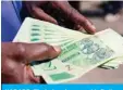  ??  ?? HARARE: Zimbabwe’s annual inflation soared to over 500 percent in February. —AFP