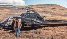  ?? PHOTOS BY PARAMOUNT NETWORK ?? Kevin Costner stars in the drama “Yellowston­e,” about ranching, lumber and oil interests.