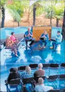  ?? PICTURE / SUPPLIED ?? The atrium at Te Ahu provided a perfecting performanc­e venue for the Tapestries Recorder Ensemble.