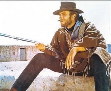  ?? Kobal / REX / Shuttersto­ck ?? CLINT EASTWOOD’S bounty hunter in “For a Few Dollars More” made an indelible impression on film.