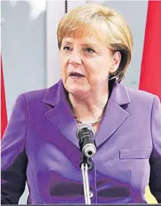  ?? FUENTE EXTERNA ?? Expectativ­as. La canciller alemana, Angela Merkel, señaló que en 2025 Alemania desea alcanzar el pleno empleo en todos los lugares.