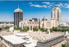  ?? ?? The US Embassy in SA rcently issued a security alert for a possible terror attack in Sandton, the financial centre of Johannesbu­rg.