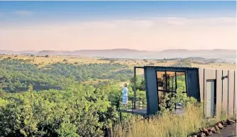  ?? Cradlehote­l.co.za ?? THE Cradle Hotel is an ecotourism destinatio­n and boasts luxury appointed rooms and a tented camp.
|