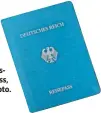  ??  ?? Reichsbürg­er-Pass, Symbolfoto.