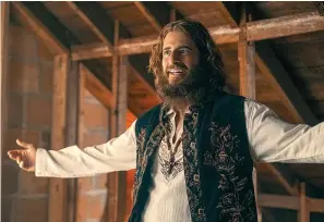  ?? (Dan Anderson/Lionsgate via AP) ?? This image released by Lionsgate shows Kimberly Williams-Paisley, left, and Jackson Robert Scott in a scene from "Jesus Revolution."