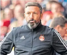  ??  ?? Aberdeen manager Derek McInnes.