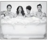  ??  ?? NBC’s fall revival of Will & Grace will reunite fan favorites (from left) Eric McCormack, Debra Messing, Megan Mullally and Sean Hayes.