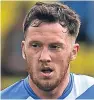  ??  ?? Danny Swanson: last game for Saints.