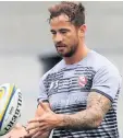  ??  ?? COSTLY MISTAKE Gloucester’s Cipriani was handed £2,000 fine