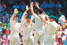  ?? Rex Features ?? Action from the 2018 Ashes in Australia. Next year’s Ashes will count towards the 9-team World Test Championsh­ip.