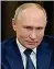  ??  ?? Lo zar Vladimir Putin, 68 anni, è alla guida della Russia da oltre 20 anni
