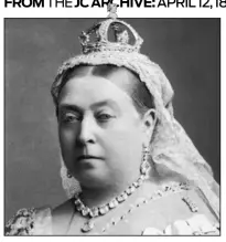  ?? ?? Queen Victoria went into deep mourning and withdrew from public life after the death of Prince Albert in 1861, which explains why the boys of the Portuguese School would not have seen her