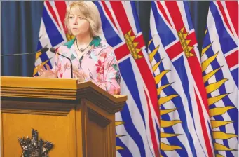  ?? DON CRaIG/GOVERNMENT OF B.C. ?? We all want a trusted adviser who champions our interests, just like the widely admired Dr. Bonnie Henry, B.C.’s health officer, who has shown calmness and compassion, says Tom Bradley.