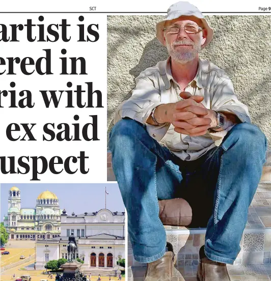  ??  ?? Expat life: Andy Forsythe had lived in Sofia for a year
Tributes: Mr Forsythe was described as bringing joy to others