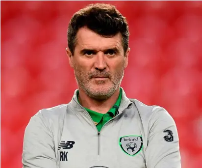  ??  ?? FORCE OF NATURE: Roy Keane at the friendly against Turkey last March. Photo: Stephen McCarthy