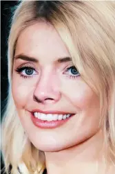  ??  ?? Perfect scents: Holly Willoughby would still grace morning television