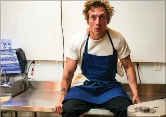  ?? COURTESY OF FX ?? Jeremy Allen White in a scene from “The Bear.”