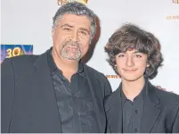  ?? BARRY KING BARRY KING/WIREIMAGE.COM ?? Toronto actor Maurice LaMarche, seen with his son Jonathan in 2007, voices the Brain in “Animaniacs.”