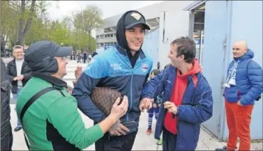  ??  ?? ADAPTADO. Theo ha encajado en el Alavés y está ofreciendo un gran rendimient­o en Vitoria.