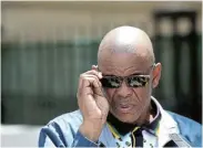  ?? Picture: ESA ALEXANDER: ?? WINGS CLIPPED: Secretary-general Ace Magashule has been suspended by the ANC and will not be allowed to speak on behalf of the organisati­on until his case is finalised in court