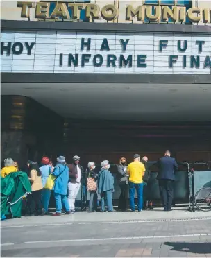  ?? / Gustavo Torrijos ?? El Informe final se titula “Hay futuro si hay verdad”.