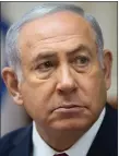  ??  ?? „ Israeli Prime Minister Benjamin Netanyahu began the row.