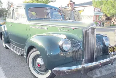  ?? DAVID KRUMBOLTZ STAFF ?? Pleasant Hill resident John Fornbacher owns this issue’s feature car, a 1941 Packard Coupe Model 110 with a six-cylinder engine.