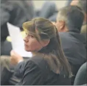  ?? STAFF PHOTO BY LINDA WEISENBORN ?? Theresa A. Voss awaits jury selection during her first day on trial for murder in Warren County Common Pleas Court in 2006.