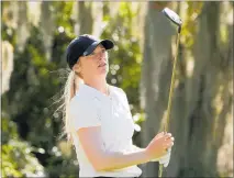  ?? PHOTO/ AP ?? Amelia Garvey finished one-under-par in her opening round of the US Open.