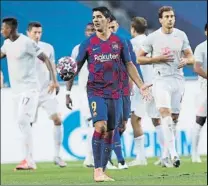  ?? FOTO: GETTY ?? A Luis Suárez le queda un año de contrato y otro opcional