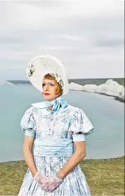  ??  ?? Life meets art: Grayson Perry examines Brexit Britain