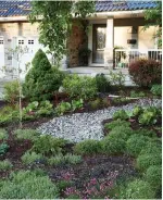  ?? DONNA GRIF PHOTOS ?? Rain gardens — how to design and build them — are included in Nolan’s new book.