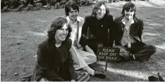  ?? Foto: Apple Corp Limited, dpa ?? Die Beatles im Juli 1968 (von links): George, Paul, John und Ringo – in diesen Tagen nahmen sie auch „Ob-La-Di, Ob-La-Da“auf.