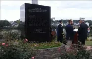  ?? MELISSA SCHUMAN - MEDIA NEWS GROUP ?? 9/ 11Memorial Park in Troy.