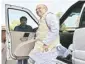  ??  ?? A file picture shows BJP chief Amit Shah arrives to attend the budget session of Parliament in New Delhi on Monday