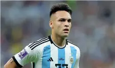  ?? (Getty Images) ?? Deludente Lautaro Martinez, 25 anni, fin qui in ombra