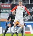  ?? FOTO: DPA ?? Tore sind beim FCA garantiert.