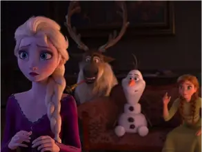  ?? DIsNeY ?? ‘Frozen’ 1 y 2 son parte de las películas animadas favoritas de los niños y están en el catálogo.
