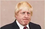  ??  ?? Boris Johnson. Adiós y críticas. TENSIONES POR EL BREXIT