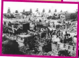  ??  ?? The 7.8 magnitude earthquake reduced buildings in both Hastings and Napier to rubble andclaimed 256 lives.