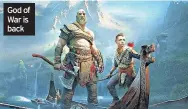  ??  ?? God of War is back