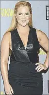  ?? AP PHOTO ?? Actress Amy Schumer attends the world premiere of “Trainwreck” at Alice Tully Hall on Tuesday, July 14, in New York.