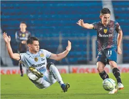  ?? IMAGO7 ?? Atlante y Atl. Morelia, en un duelo de la Liga de Expansión.