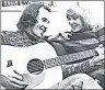  ?? SUBMITTED PHOTO ?? Canadian singer Anne Murray and songwriter Gene MacLellan are seen in this handout photo. MacLellan’s song, “Snowbird” launched her career when it became a hit in Canada and the U.S. charts, reaching No. 8 on the Billboard Hot 100 in 1970.