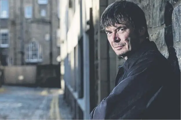  ?? ?? Ian Rankin will be appearing at the event weeks after the publicatio­n of Midnight and Blue, his latest John Rebus thriller