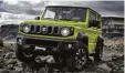  ?? Foto: Suzuki ?? Unverkennb­ar: der Suzuki Jimny, jetzt in der Neuauflage.