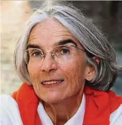  ?? Foto: Diogenes Verlag ?? Donna Leon ist 80 geworden und versteht es wie eh und je, ihre Leser auf äußerst spannende Weise zu unterhalte­n.