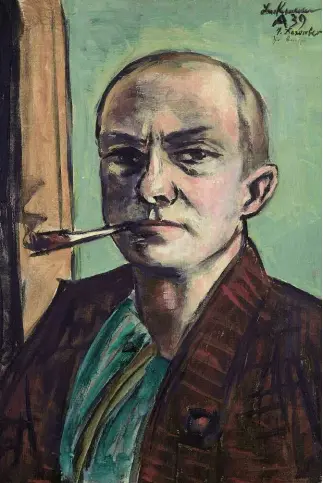 ?? PROLITTERI­S ?? ‘Autoritrat­to su sfondo verde con camicia verde’, 1938-1939