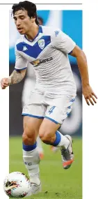  ?? GETTY IMAGES ?? Sandro Tonali, 20 anni